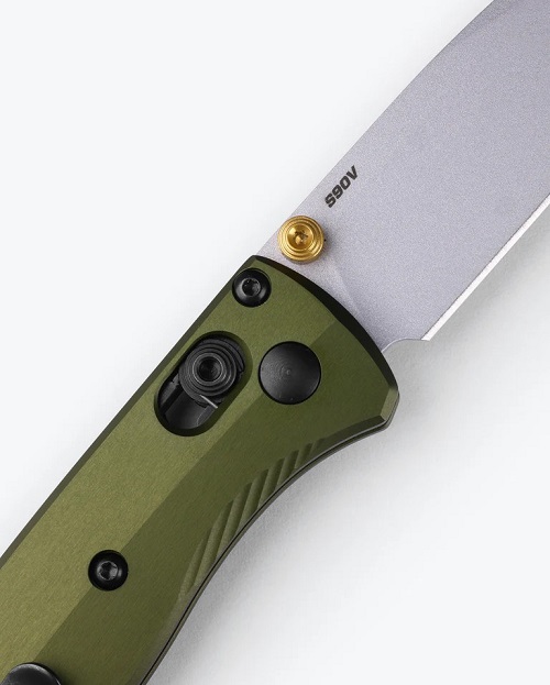 533SL-10 Mini Bugout® | Woodland Green | Drop-point - Image 4