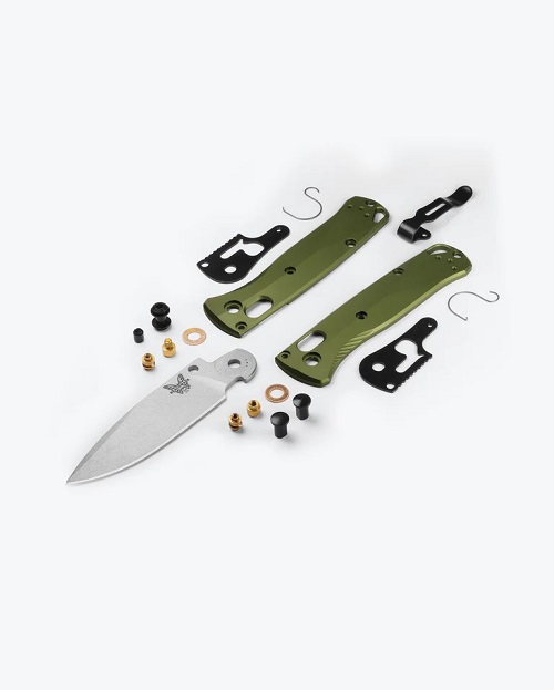533SL-10 Mini Bugout® | Woodland Green | Drop-point - Image 5