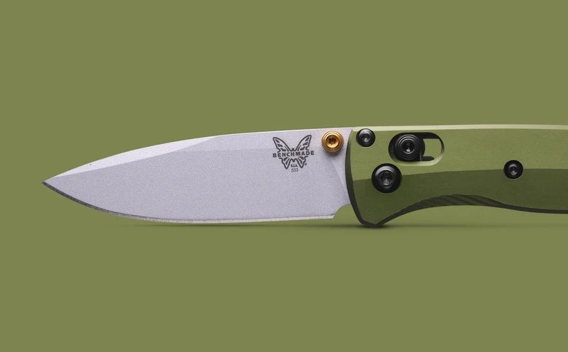 533SL-10 Mini Bugout® | Woodland Green | Drop-point - Image 8