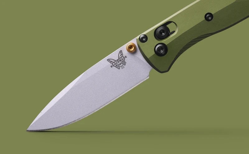 533SL-10 Mini Bugout® | Woodland Green | Drop-point - Image 9