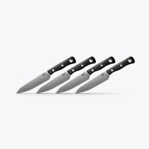 4001 Table Knife Set | Black G10