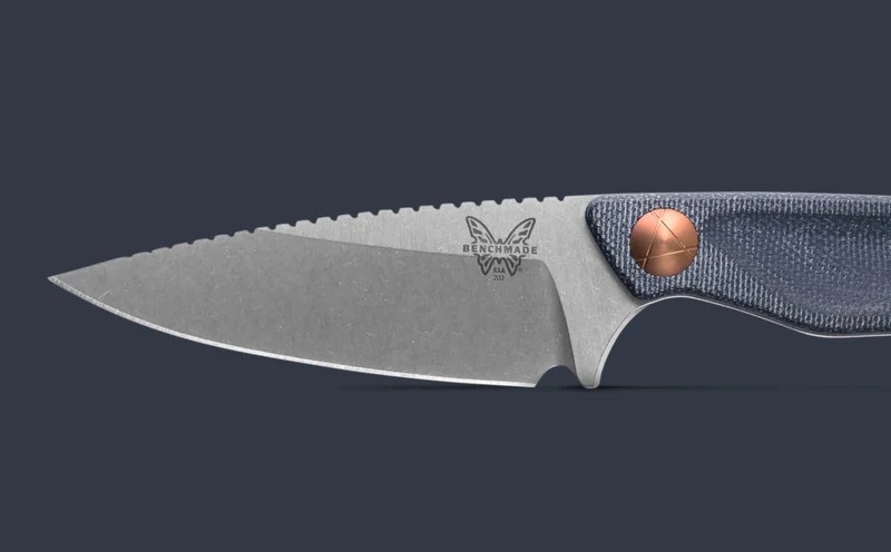 203-04 Dacian™ | Blue Denim Micarta | Spear Point - Image 6