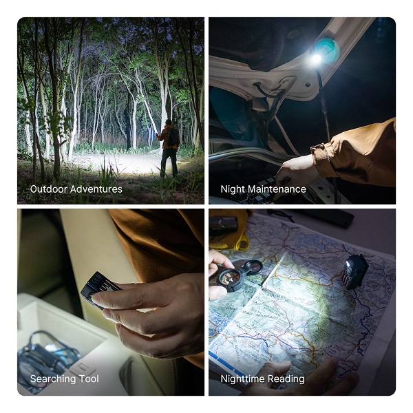 Oclip Ultra Clip-On EDC Light with Flood, Spot, and UV Modes - Image 12