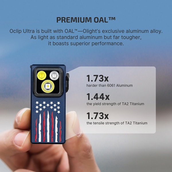 Oclip Ultra Clip-On EDC Light with Flood, Spot, and UV Modes - Image 5