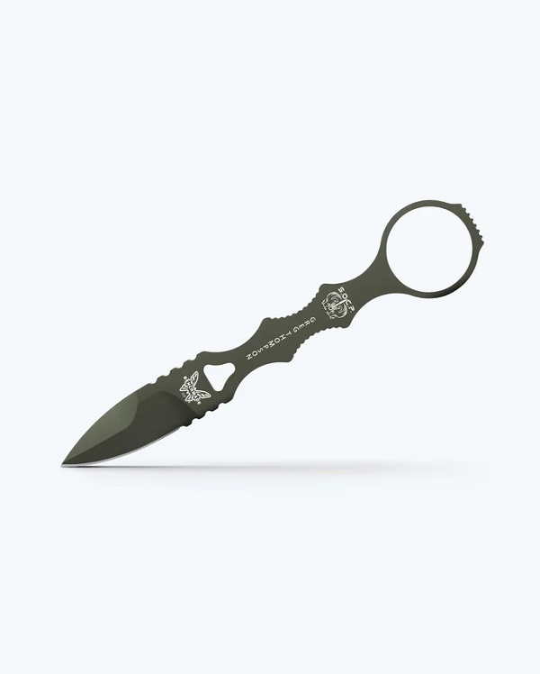 177GN Mini SOCP® Dagger | OD Green | Spear-Point