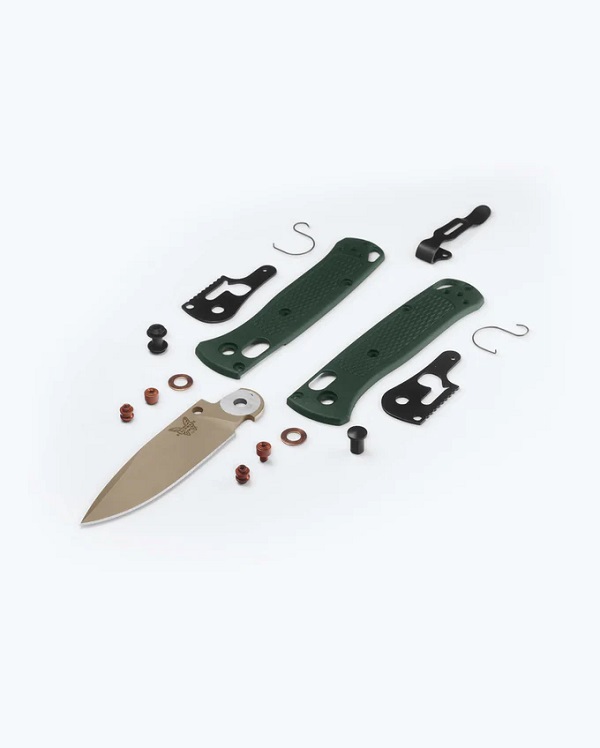 533TN-2601 Mini Bugout® | Taiga Green | Drop-Point - Coming Soon! - Image 5