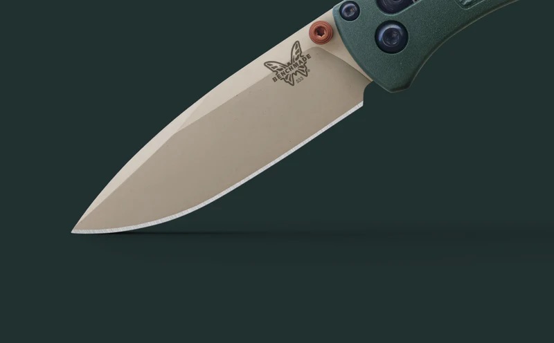 533TN-2601 Mini Bugout® | Taiga Green | Drop-Point - Coming Soon! - Image 8
