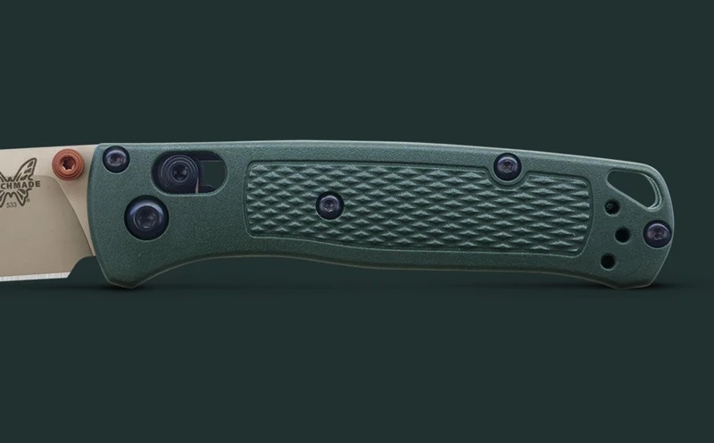 533TN-2601 Mini Bugout® | Taiga Green | Drop-Point - Coming Soon! - Image 9